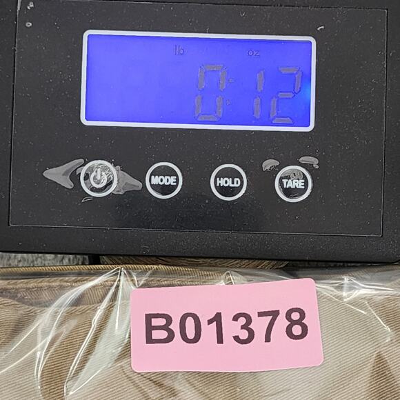 Volcom Shorts Mens 32 Tan Flat Front Chino Bermuda Casual Skater Preppy Summer - Picture 14 of 14